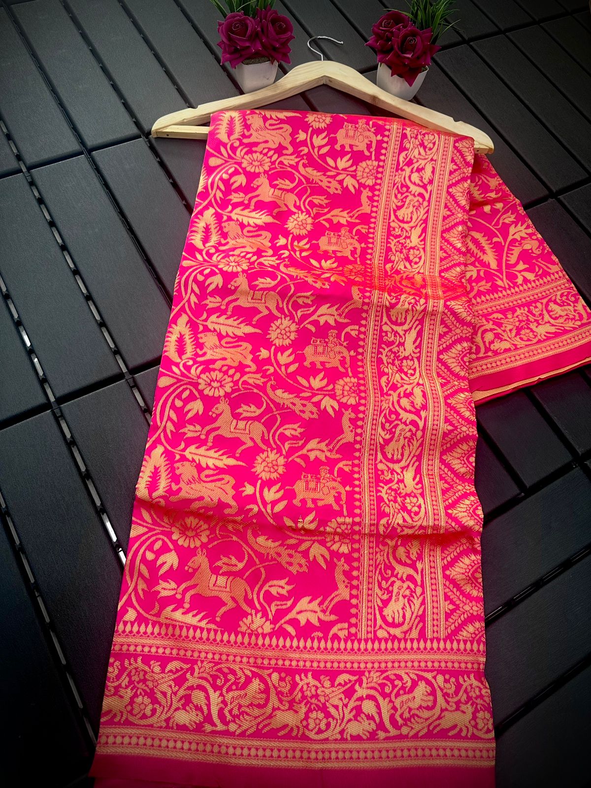 Pari By Aab Designer Wedding Wear Soft Lichi Silk Sarees Catalog